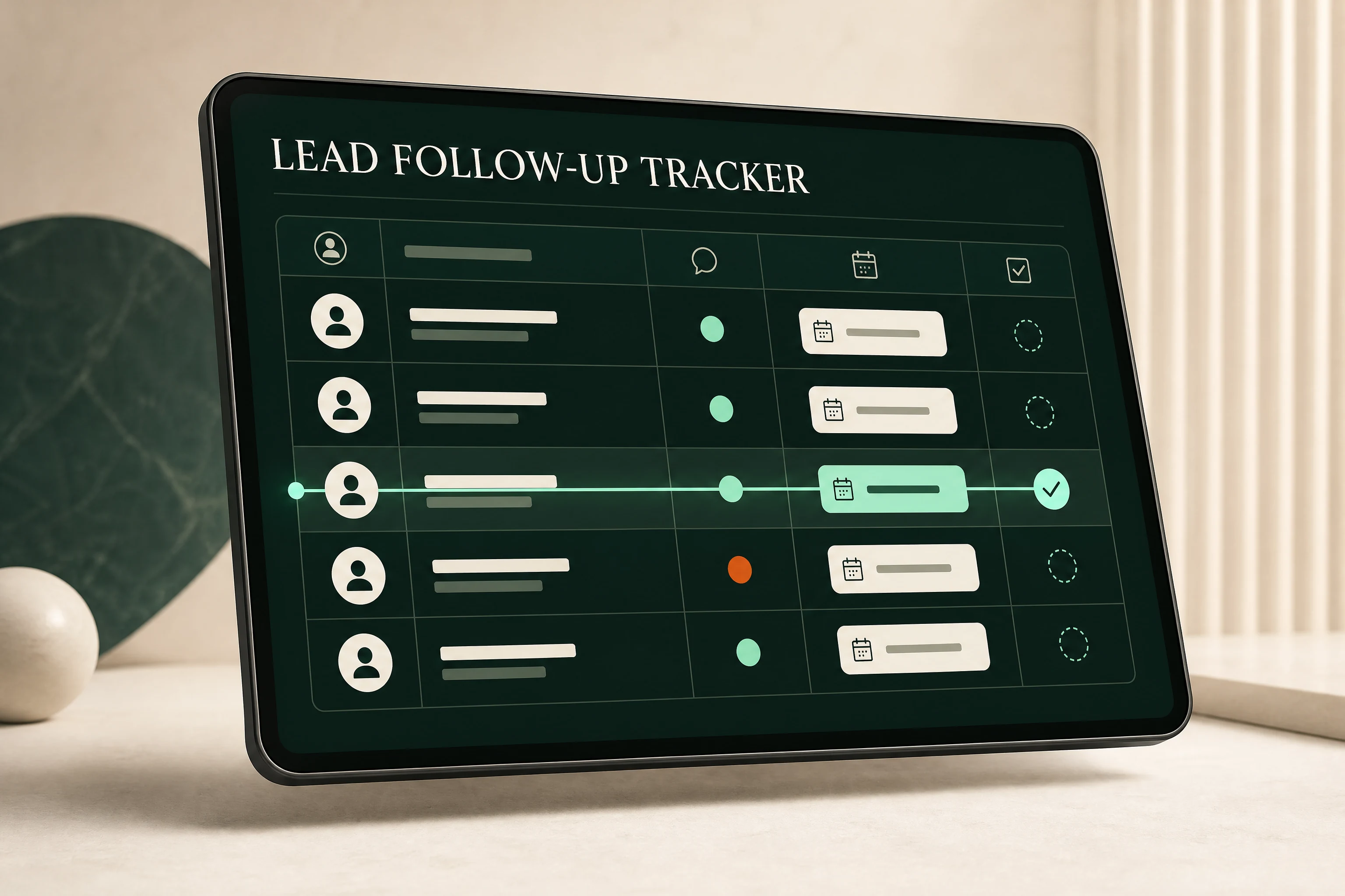 Lead Follow-Up Tracker preview